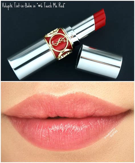 yves saint laurent volupte tint-in-oil swatces|ysl volupt lip balm.